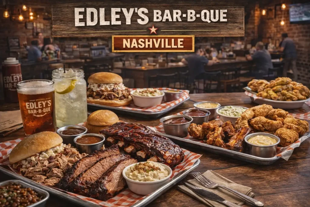 Edley's Bar-B-Que Nashville Menu