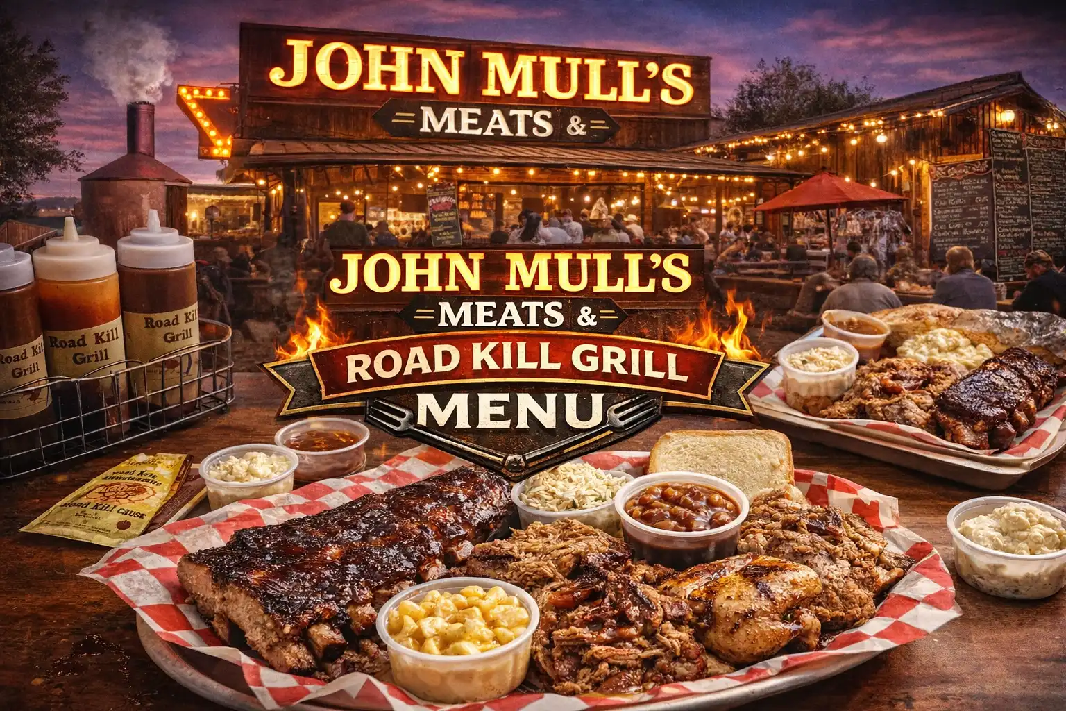 John Mull's Meats & Road Kill Grill Menu