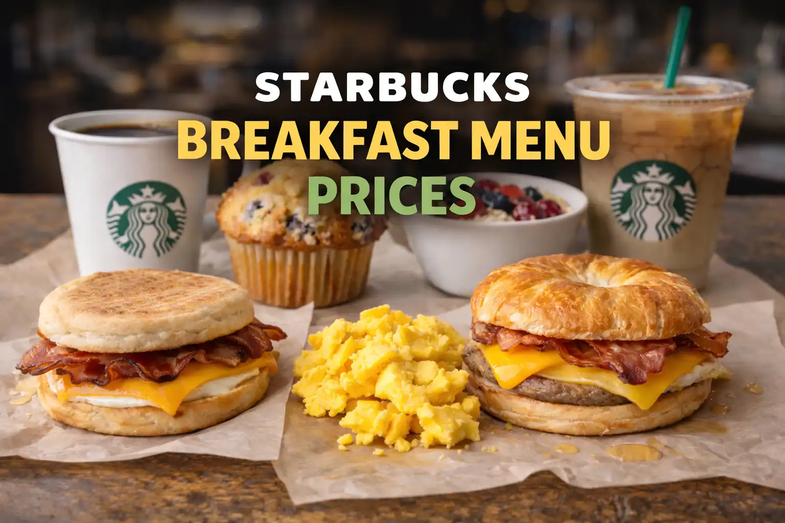 Starbucks Breakfast Menu Prices