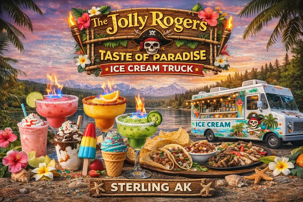 The Jolly Rogers Taste Of Paradise Ice Cream Truck Sterling Ak